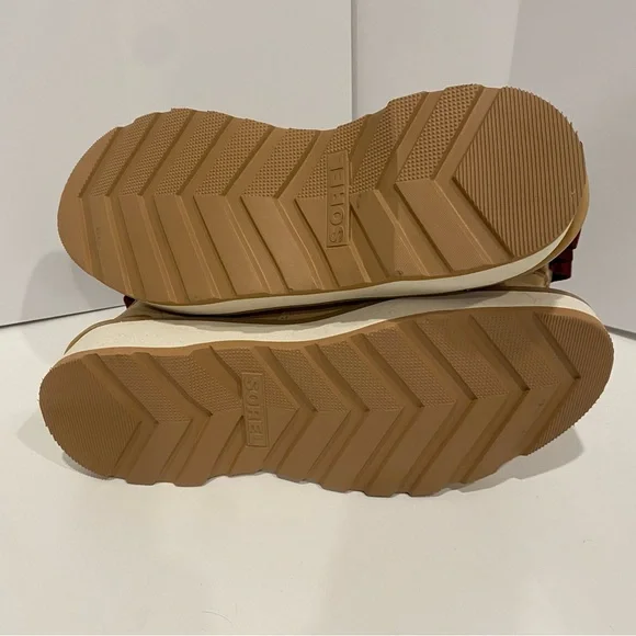 NEW Sorel Hi-Line EQ Waterproof Chelsea Boots Sneakers Ceramic Chalk 8. - Picture 6 of 6